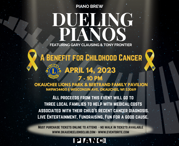 Dueling Pianos – Benefit for Childhod Cancer