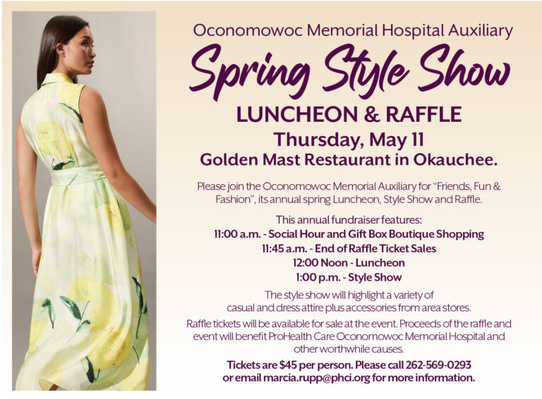 Spring Style Show Luncheon & Raffle