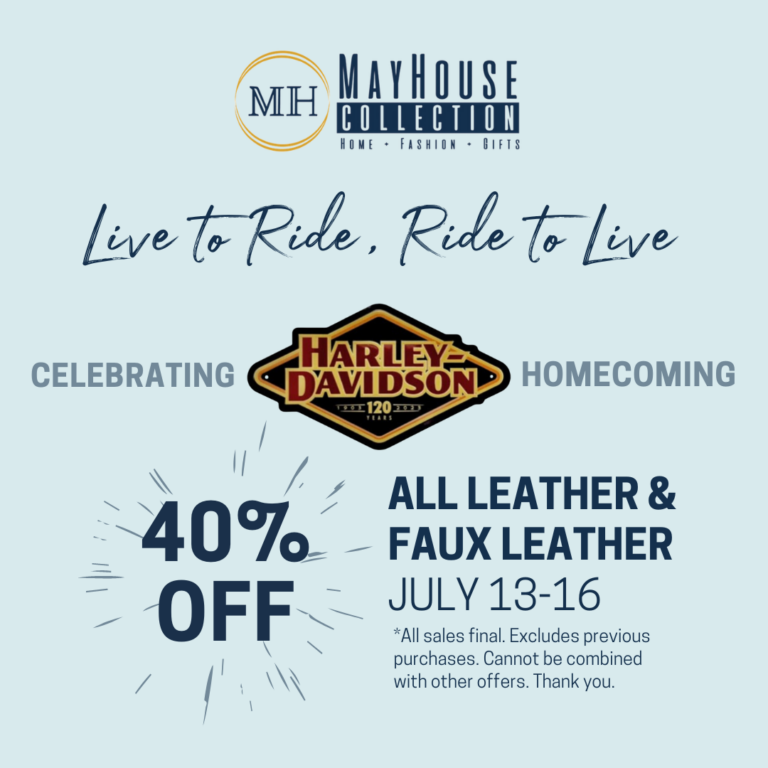 MayhHouse Collection Sale – HAPPY 120th HARLEY DAVIDSON 🔥